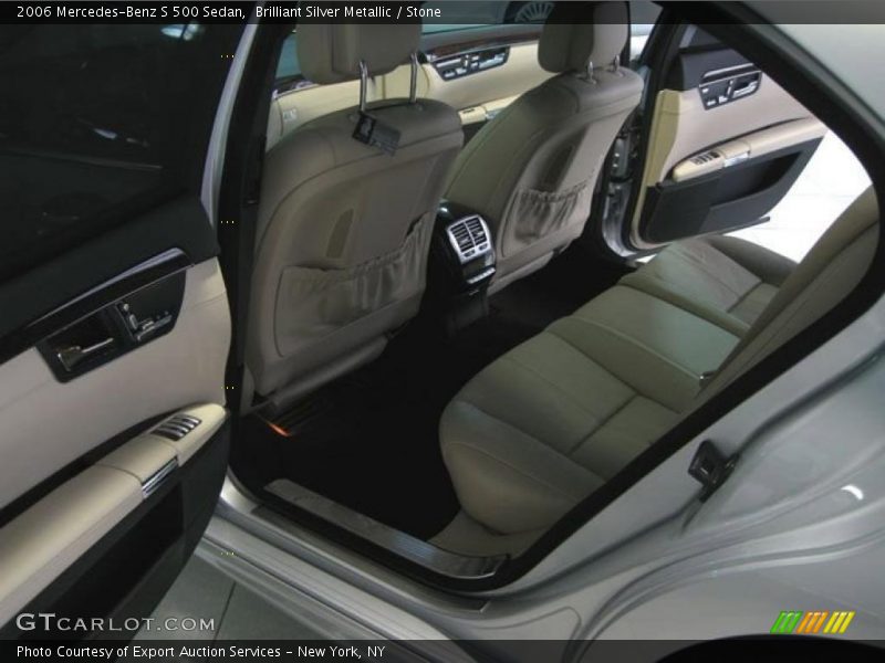 Brilliant Silver Metallic / Stone 2006 Mercedes-Benz S 500 Sedan