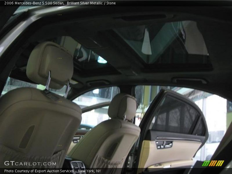 Brilliant Silver Metallic / Stone 2006 Mercedes-Benz S 500 Sedan