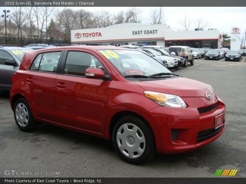 Barcelona Red Metallic / Charcoal 2010 Scion xD
