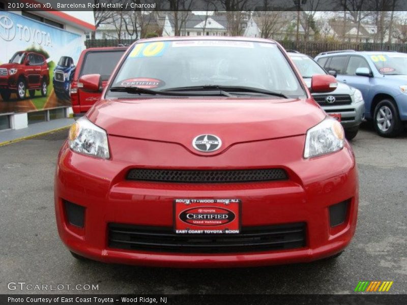 Barcelona Red Metallic / Charcoal 2010 Scion xD