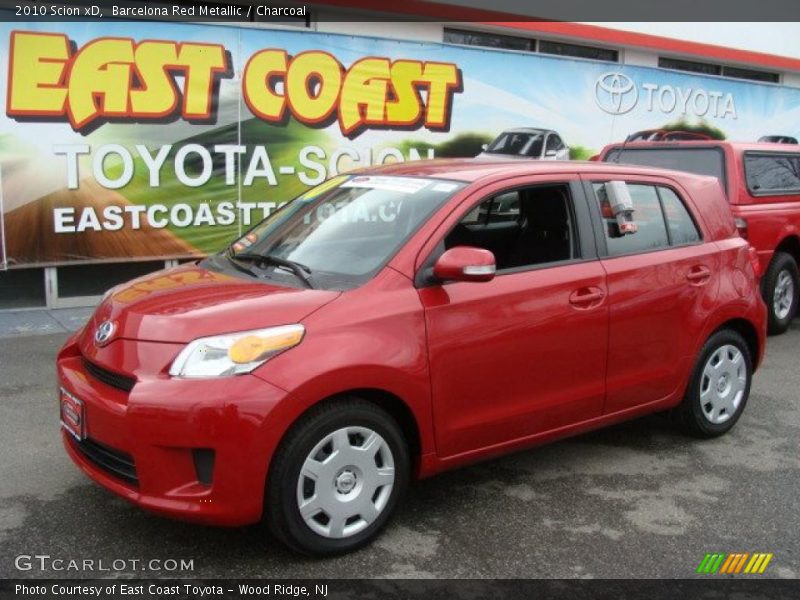 Barcelona Red Metallic / Charcoal 2010 Scion xD