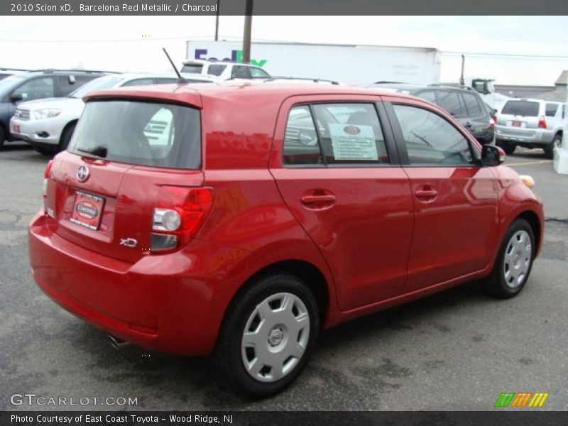 Barcelona Red Metallic / Charcoal 2010 Scion xD