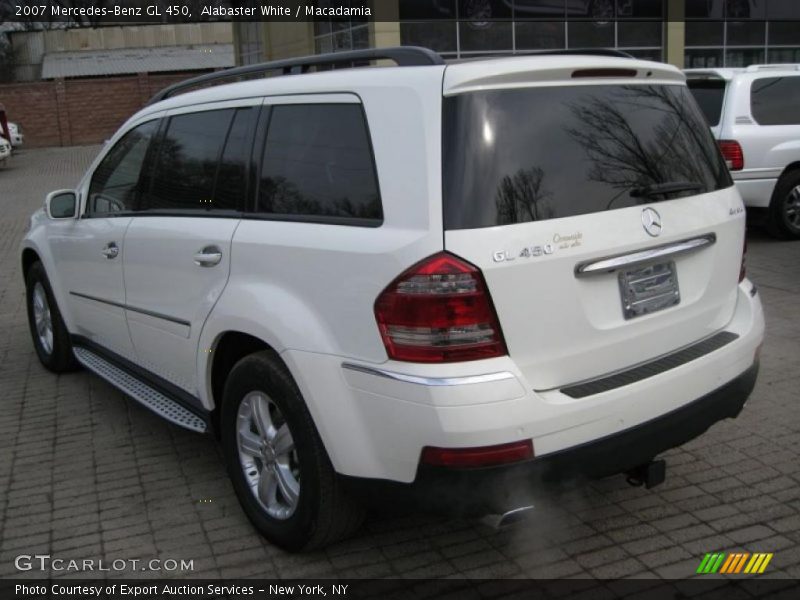 Alabaster White / Macadamia 2007 Mercedes-Benz GL 450