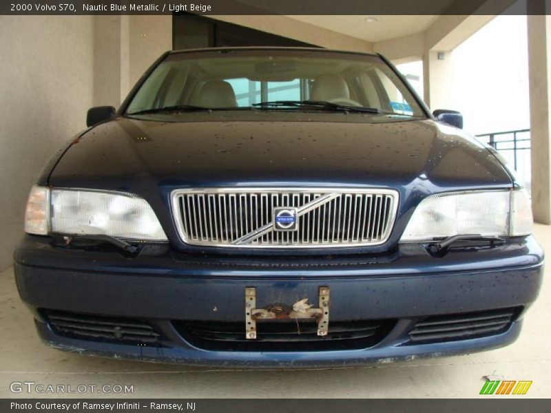 Nautic Blue Metallic / Light Beige 2000 Volvo S70