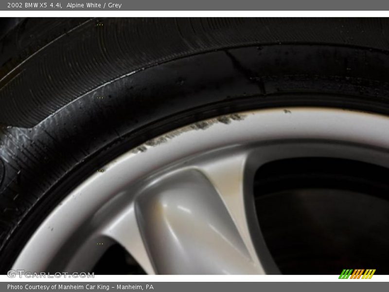 Alpine White / Grey 2002 BMW X5 4.4i