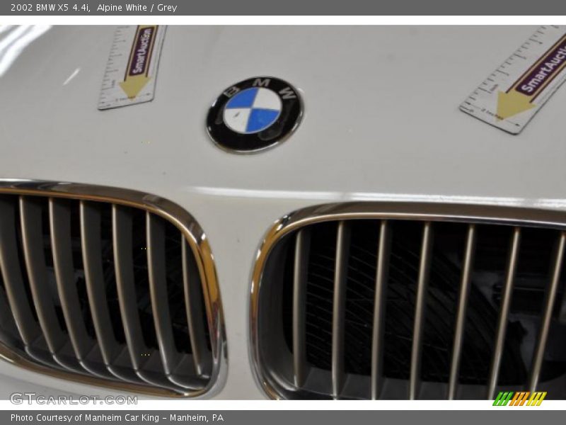 Alpine White / Grey 2002 BMW X5 4.4i