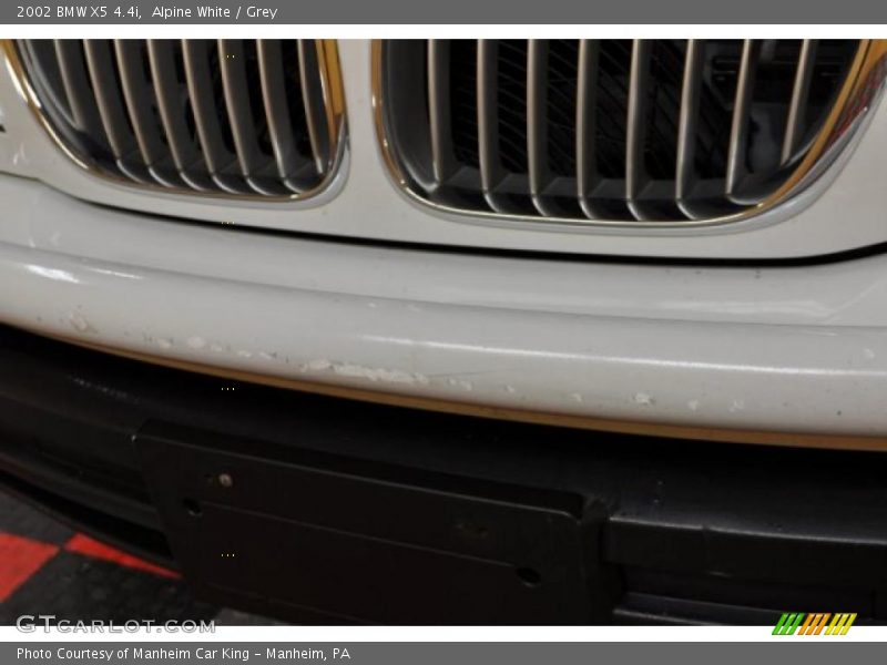Alpine White / Grey 2002 BMW X5 4.4i