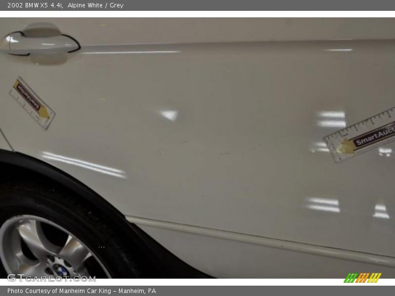 Alpine White / Grey 2002 BMW X5 4.4i