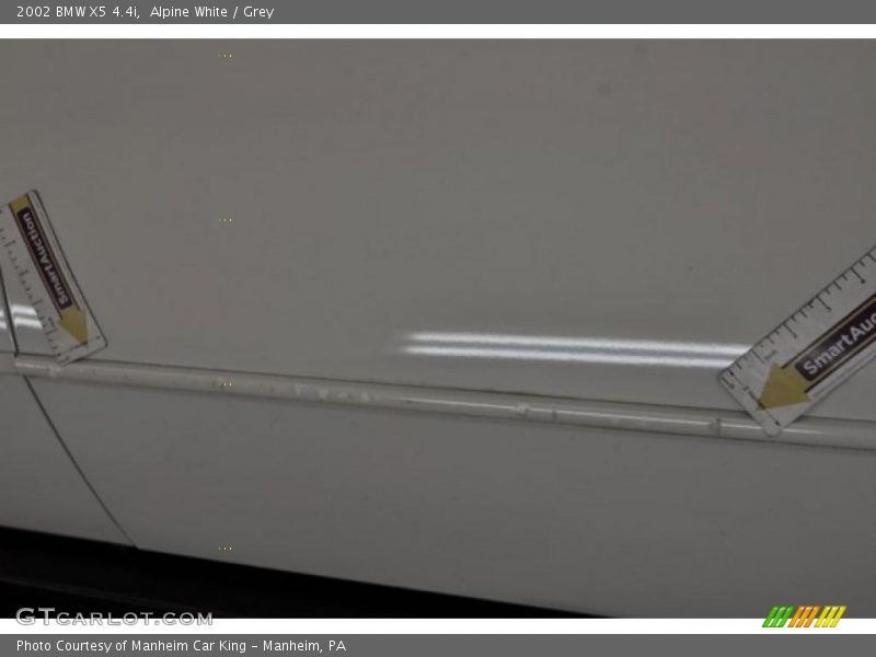 Alpine White / Grey 2002 BMW X5 4.4i