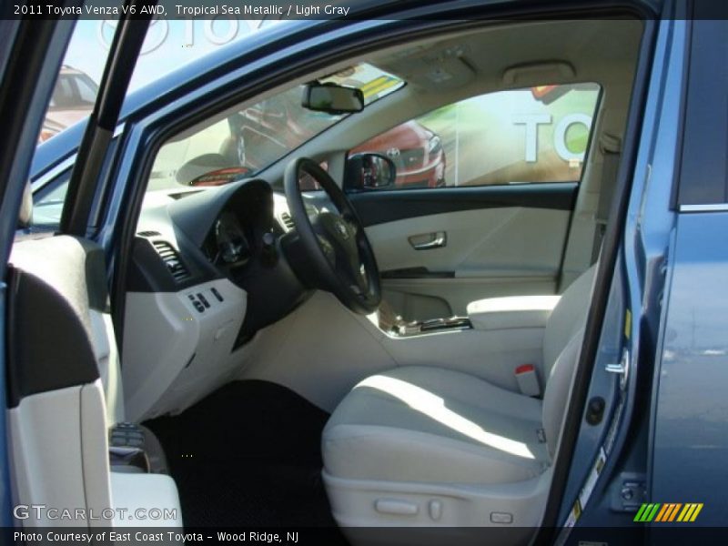 Tropical Sea Metallic / Light Gray 2011 Toyota Venza V6 AWD
