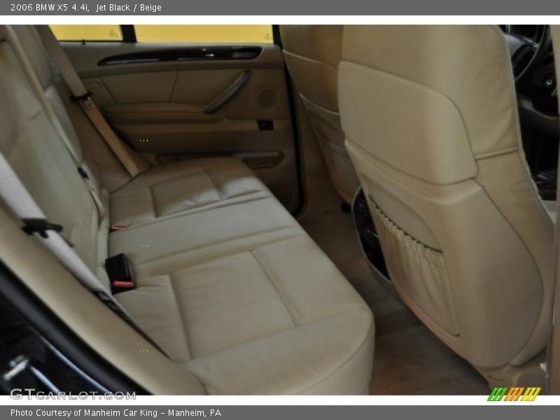 Jet Black / Beige 2006 BMW X5 4.4i