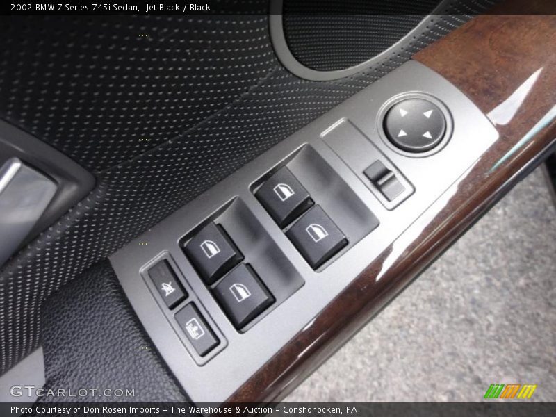 Jet Black / Black 2002 BMW 7 Series 745i Sedan