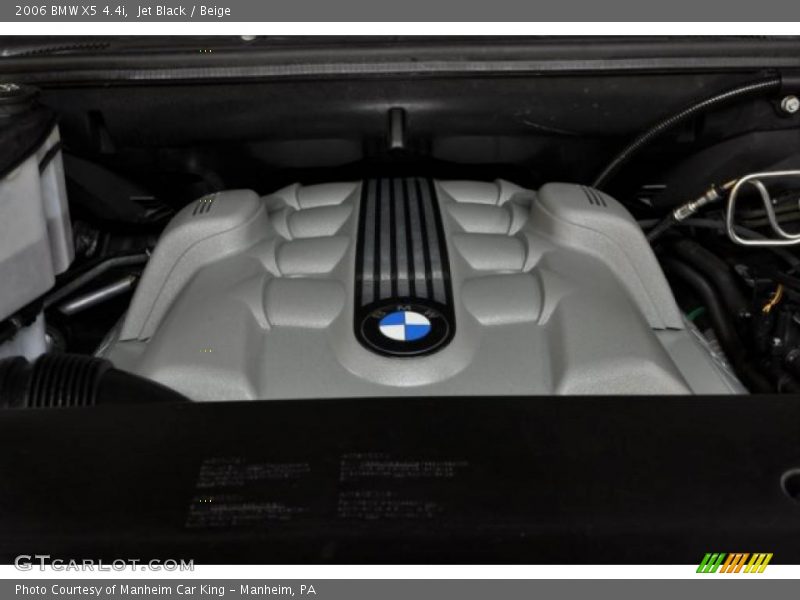 Jet Black / Beige 2006 BMW X5 4.4i