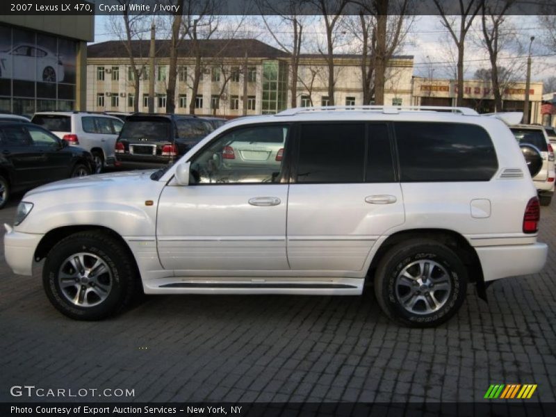 Crystal White / Ivory 2007 Lexus LX 470