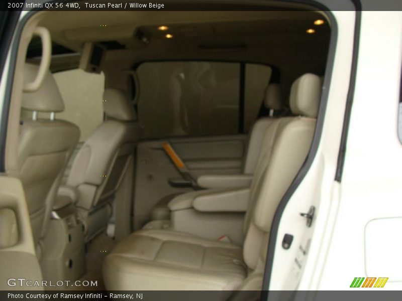 Tuscan Pearl / Willow Beige 2007 Infiniti QX 56 4WD