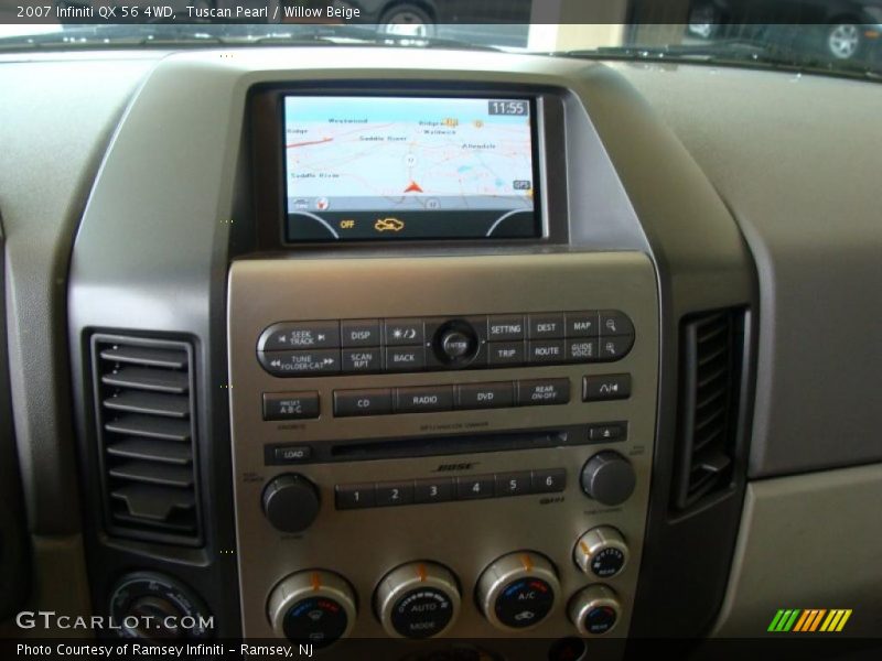Tuscan Pearl / Willow Beige 2007 Infiniti QX 56 4WD