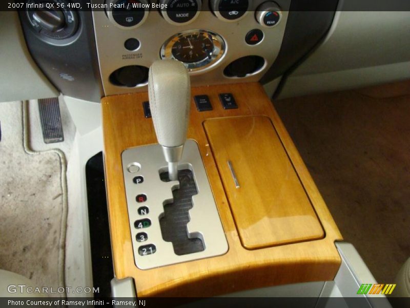 Tuscan Pearl / Willow Beige 2007 Infiniti QX 56 4WD