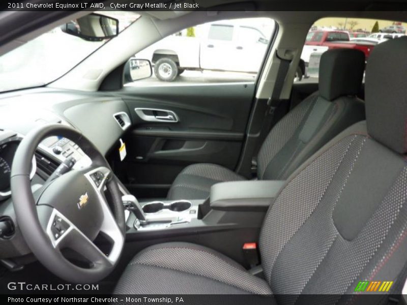  2011 Equinox LT AWD Jet Black Interior