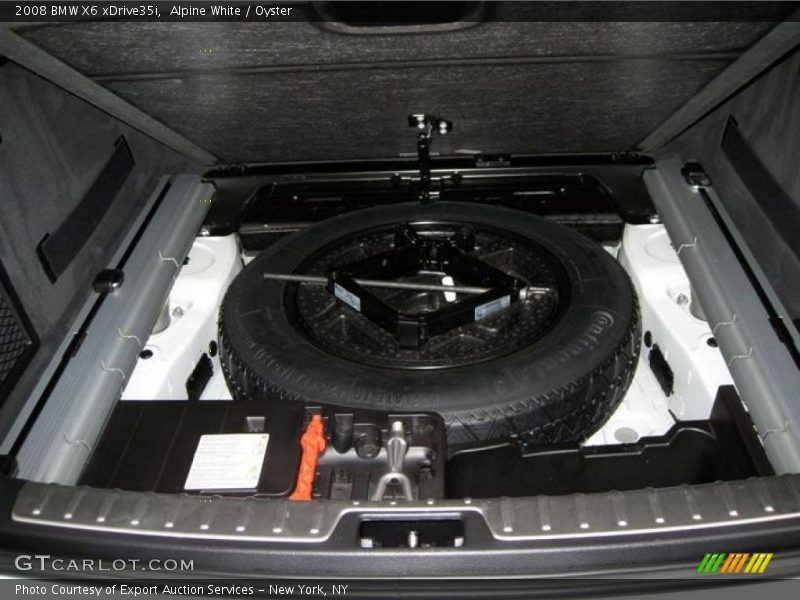 Alpine White / Oyster 2008 BMW X6 xDrive35i