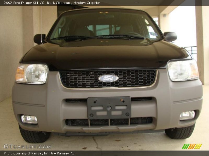 Black Clearcoat / Medium Graphite 2002 Ford Escape XLT V6