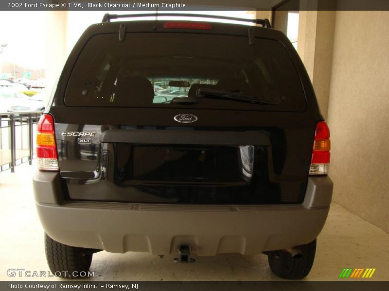 Black Clearcoat / Medium Graphite 2002 Ford Escape XLT V6
