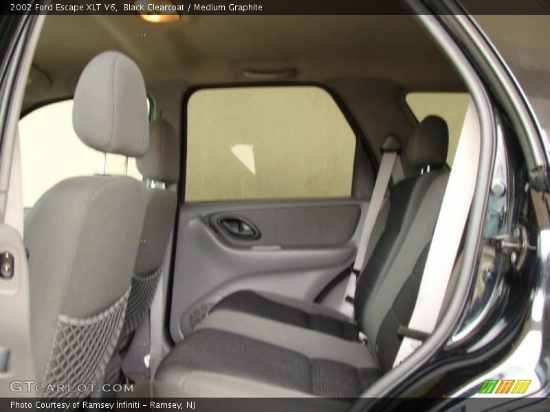 Black Clearcoat / Medium Graphite 2002 Ford Escape XLT V6