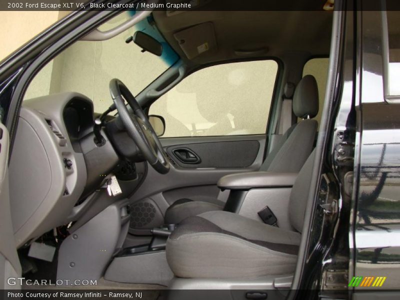 Black Clearcoat / Medium Graphite 2002 Ford Escape XLT V6