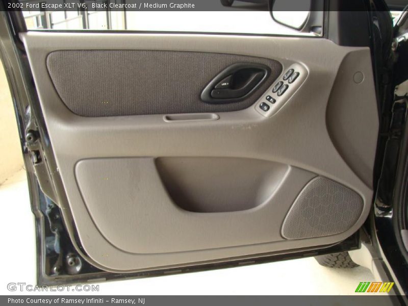 Black Clearcoat / Medium Graphite 2002 Ford Escape XLT V6