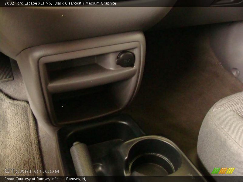 Black Clearcoat / Medium Graphite 2002 Ford Escape XLT V6