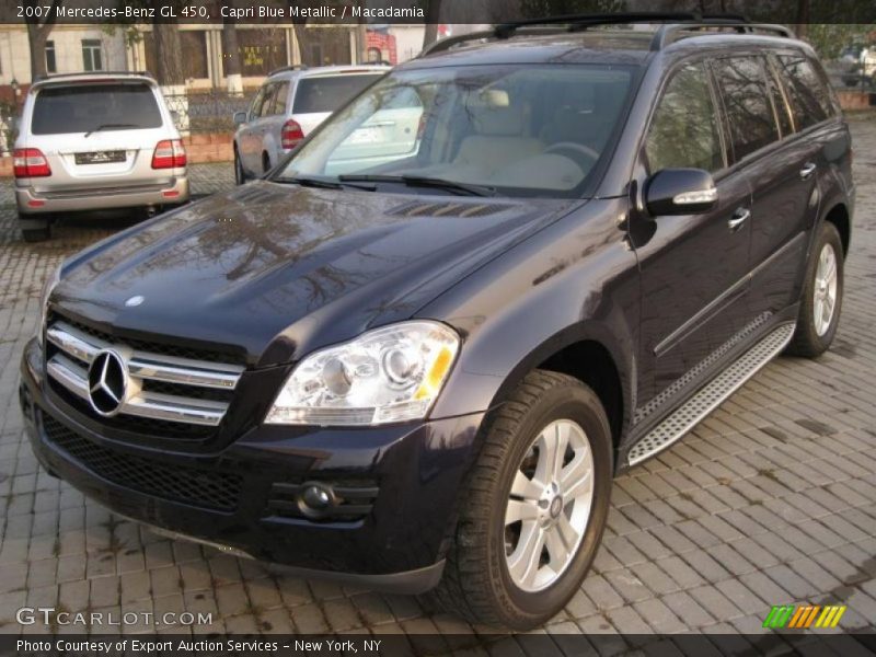 Capri Blue Metallic / Macadamia 2007 Mercedes-Benz GL 450
