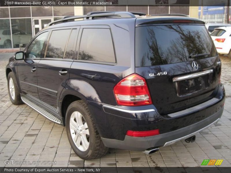 Capri Blue Metallic / Macadamia 2007 Mercedes-Benz GL 450