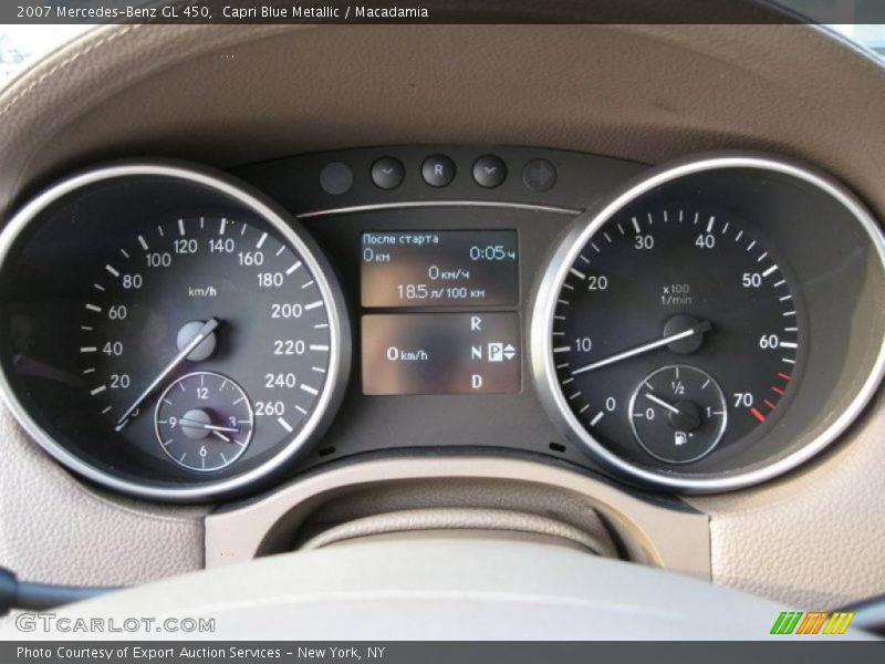  2007 GL 450 450 Gauges