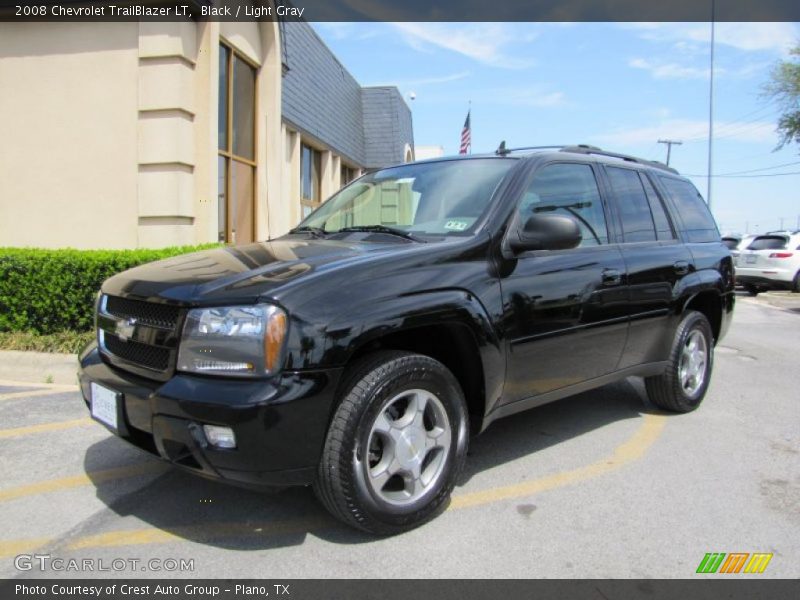 Black / Light Gray 2008 Chevrolet TrailBlazer LT