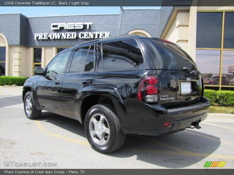 Black / Light Gray 2008 Chevrolet TrailBlazer LT