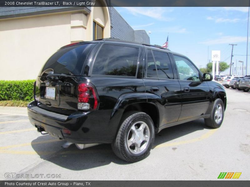 Black / Light Gray 2008 Chevrolet TrailBlazer LT