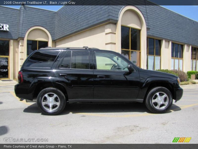 Black / Light Gray 2008 Chevrolet TrailBlazer LT