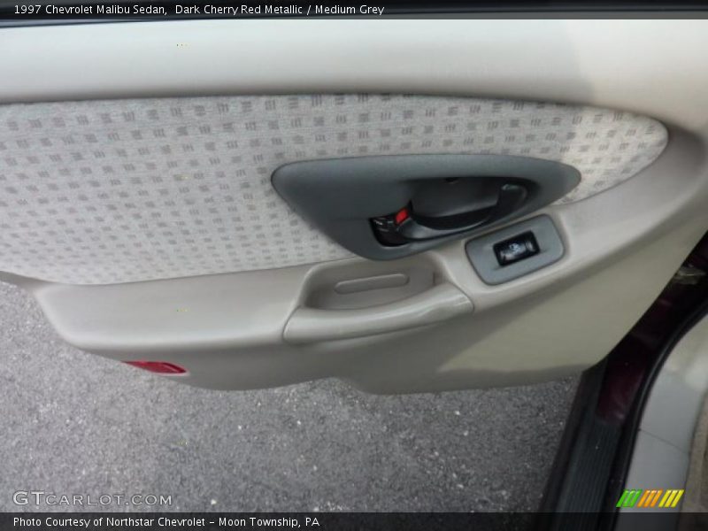 Dark Cherry Red Metallic / Medium Grey 1997 Chevrolet Malibu Sedan