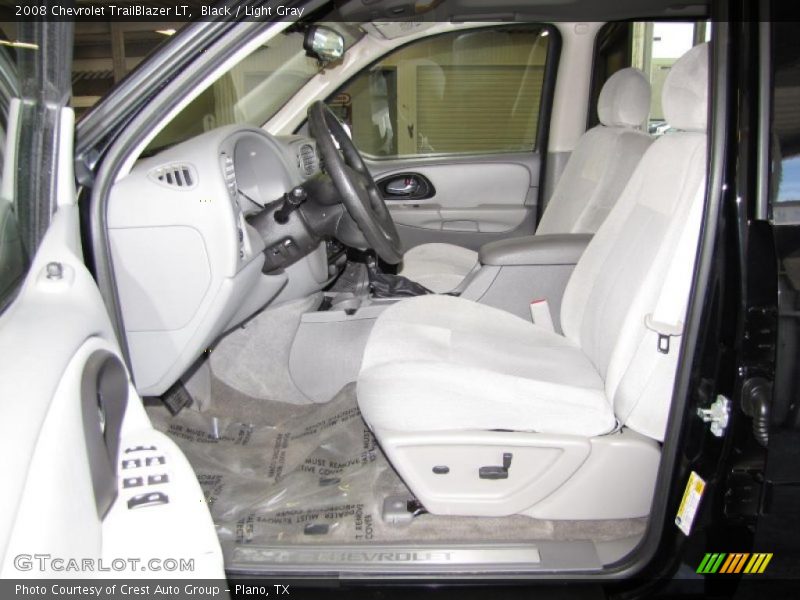 Black / Light Gray 2008 Chevrolet TrailBlazer LT