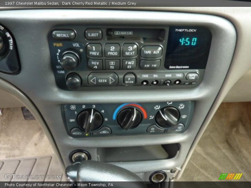 Controls of 1997 Malibu Sedan