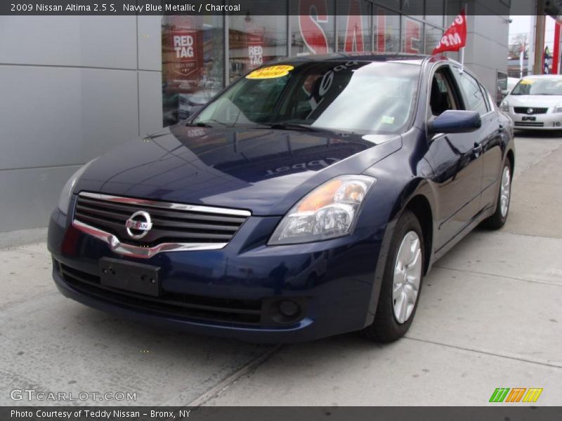 Navy Blue Metallic / Charcoal 2009 Nissan Altima 2.5 S