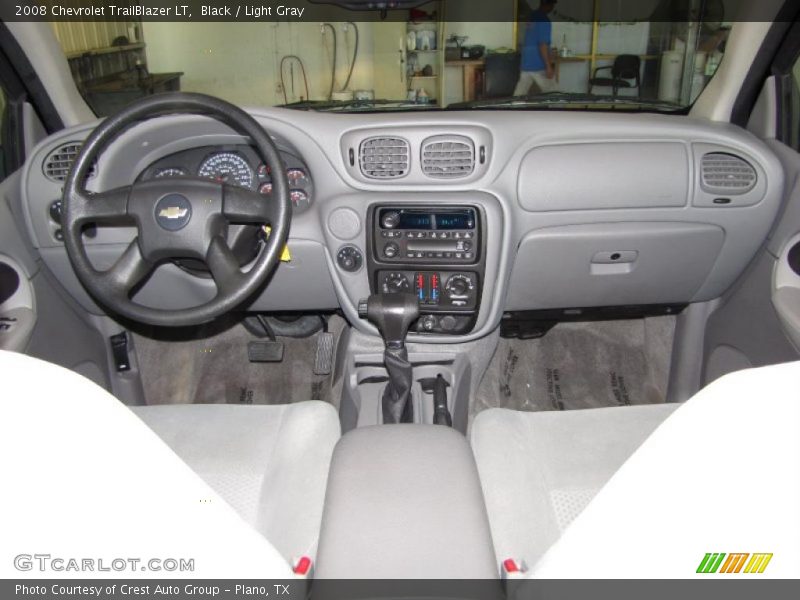 Black / Light Gray 2008 Chevrolet TrailBlazer LT