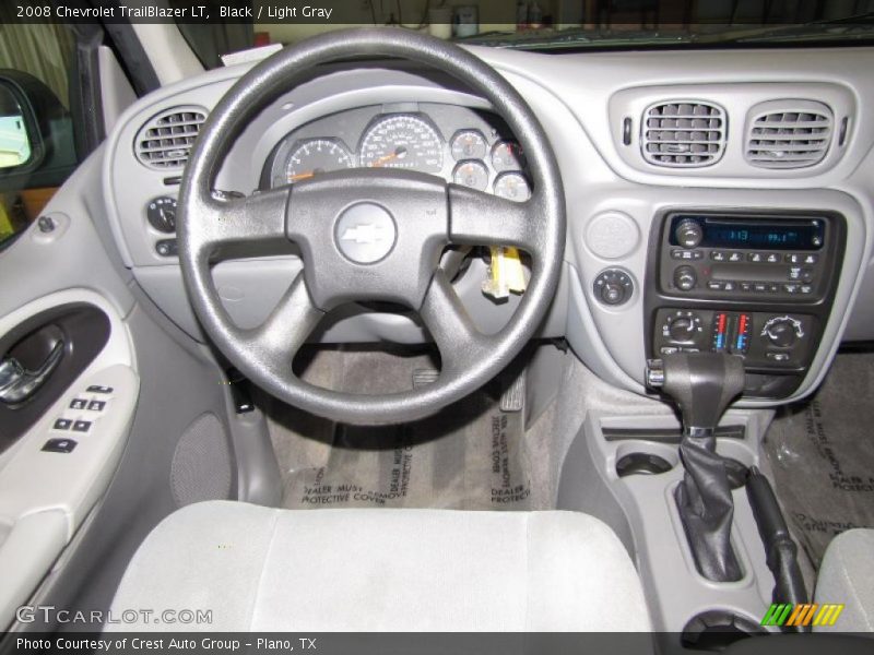 Black / Light Gray 2008 Chevrolet TrailBlazer LT
