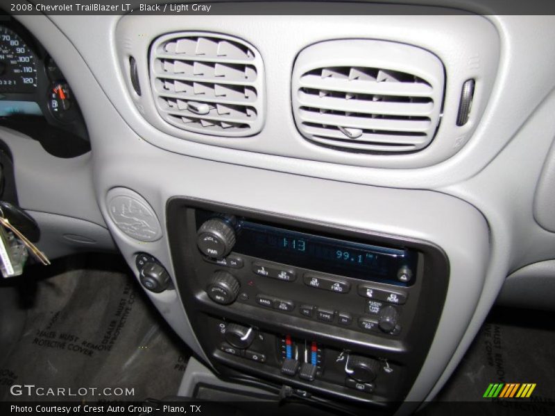 Black / Light Gray 2008 Chevrolet TrailBlazer LT