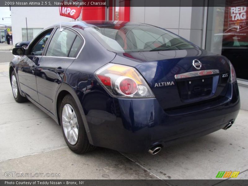 Navy Blue Metallic / Charcoal 2009 Nissan Altima 2.5 S