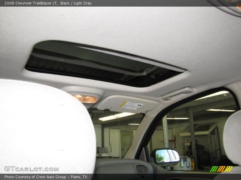 Black / Light Gray 2008 Chevrolet TrailBlazer LT