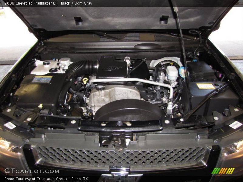 Black / Light Gray 2008 Chevrolet TrailBlazer LT