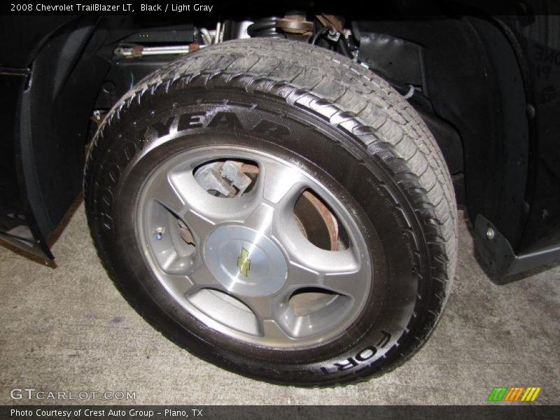 Black / Light Gray 2008 Chevrolet TrailBlazer LT
