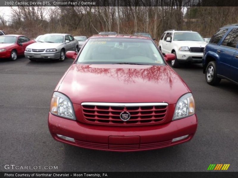 Crimson Pearl / Oatmeal 2002 Cadillac DeVille DTS