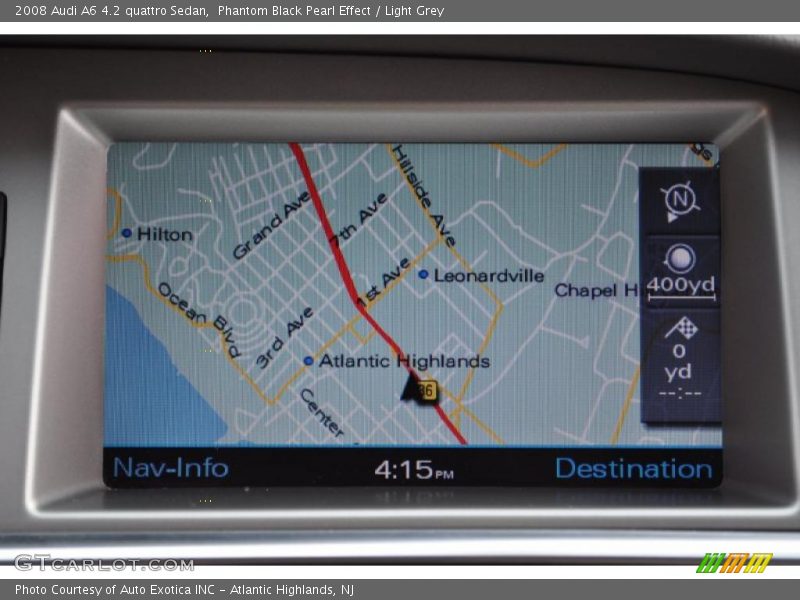 Navigation of 2008 A6 4.2 quattro Sedan