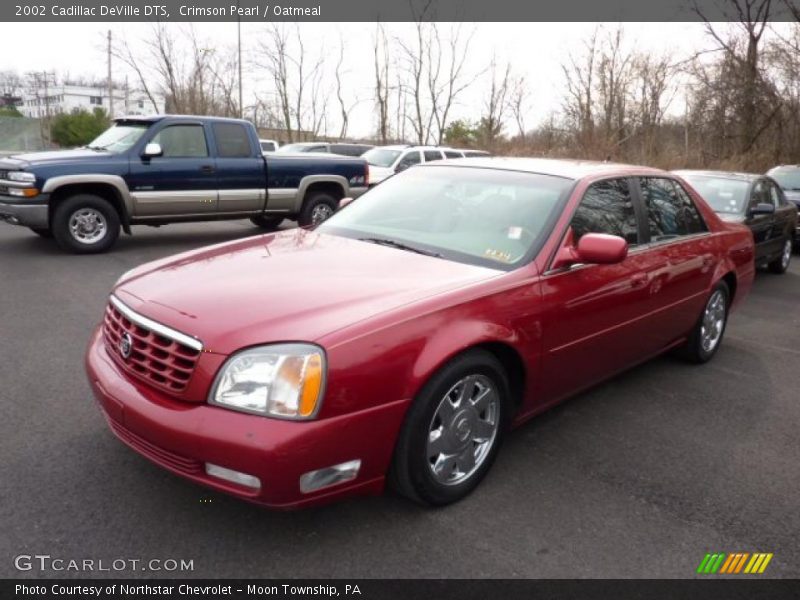 Crimson Pearl / Oatmeal 2002 Cadillac DeVille DTS